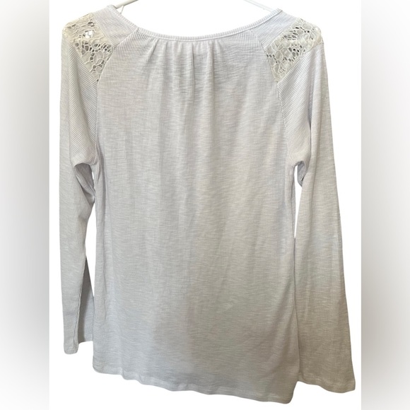 Allison Brittney White Long Sleeve Shirt XL - Picture 4 of 5